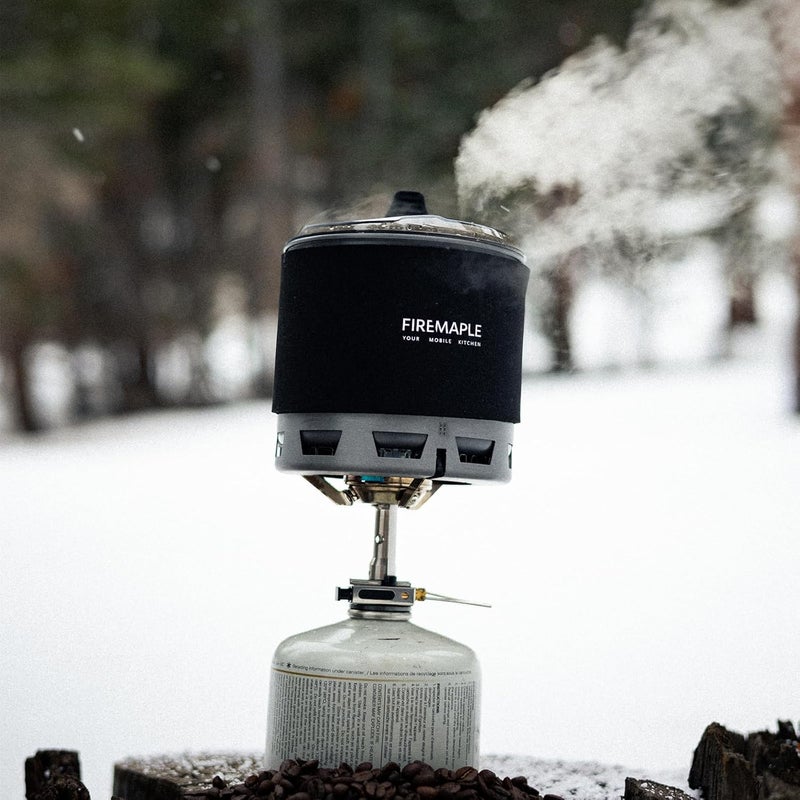 Fire-Maple G2 Pot Protective Black Neoprene Sleeve G2 Heat Exchanger Pot Cover - Image 4